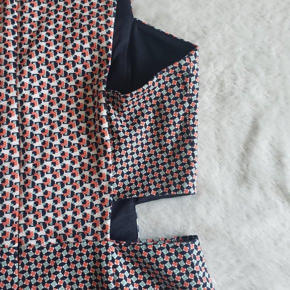 ZARA TRAFALUC Geometric Sleeveless Cut Out Romper Skorts SZ M - Picture 11 of 16